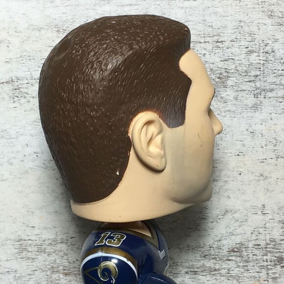 Vintage 2002 NFL St. Louis Rams Kurt Warner Bobblehead Hardee's Collecto… - Picture 6 of 10